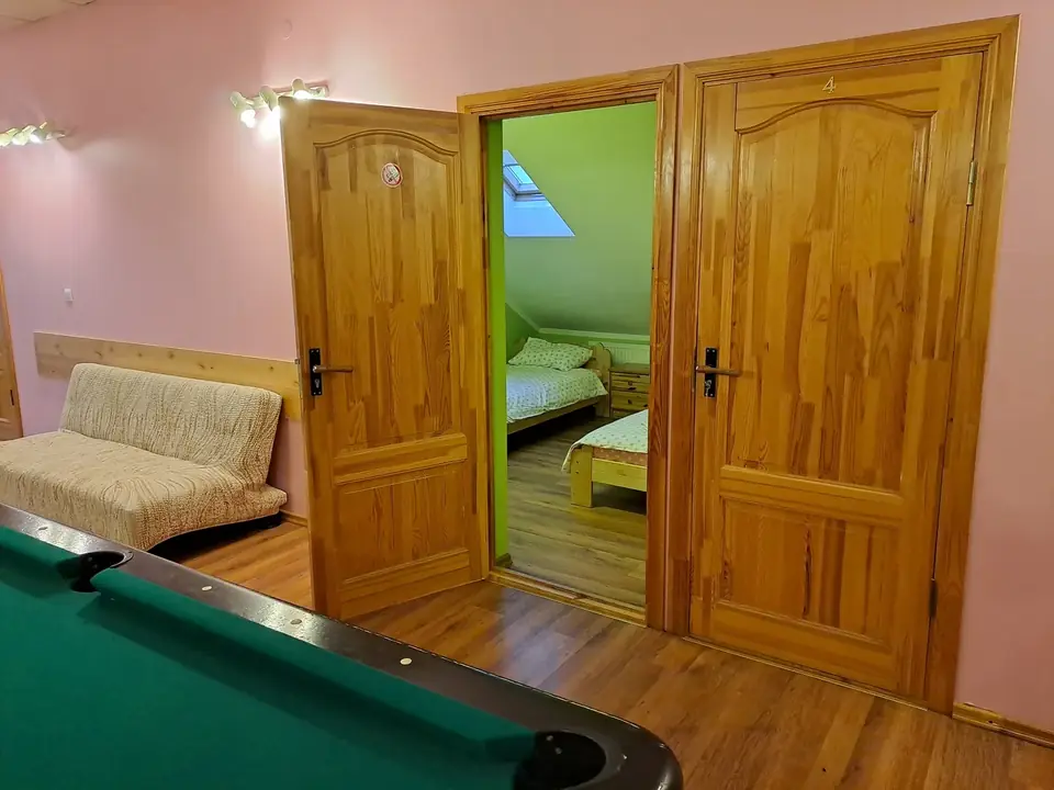 The guest house lounge